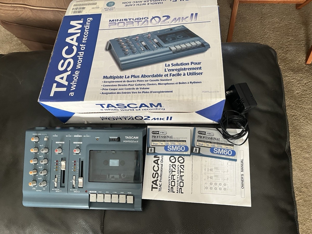 TASCAM PORTA 02 mkII マルチトラックレコーダー 【公式通販】