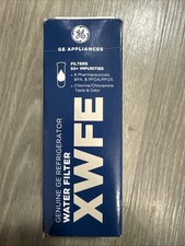 GE XWFE Refrigerator Water Filter, Genuine Replacement Filter, 1 Pack - White