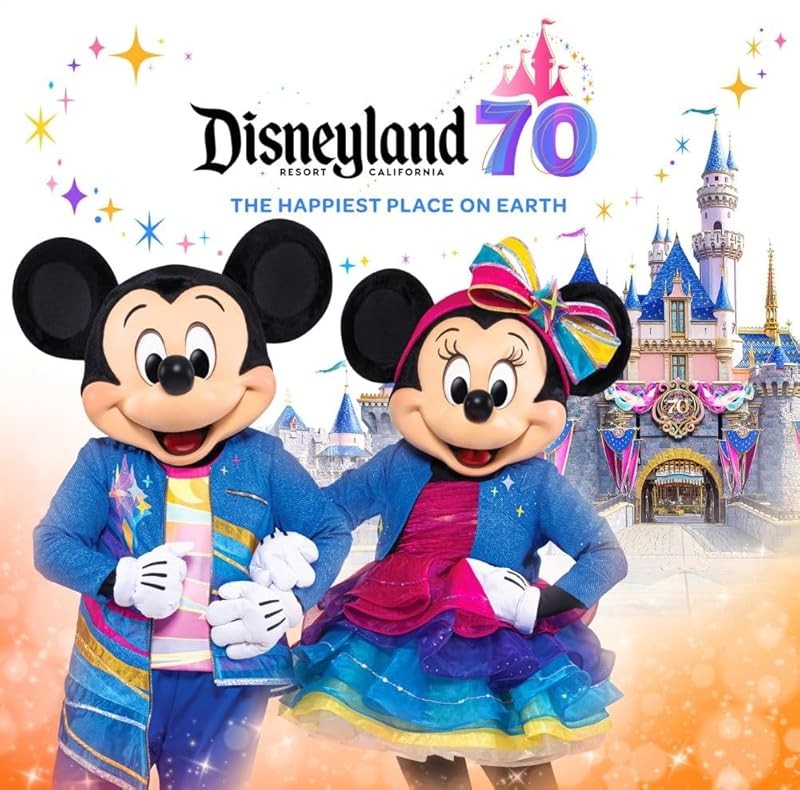Disneyland Resort in California 70th Celebration Music Album JAPAN CD