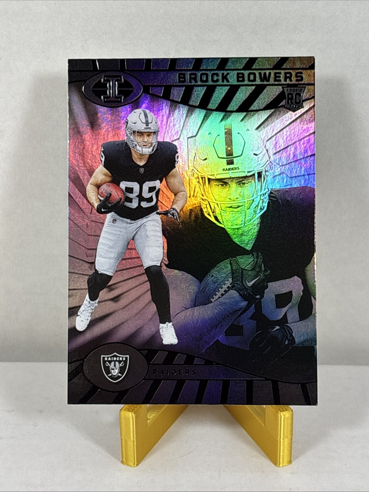 2024 Panini Illusions - Brock Bowers RC Base #47