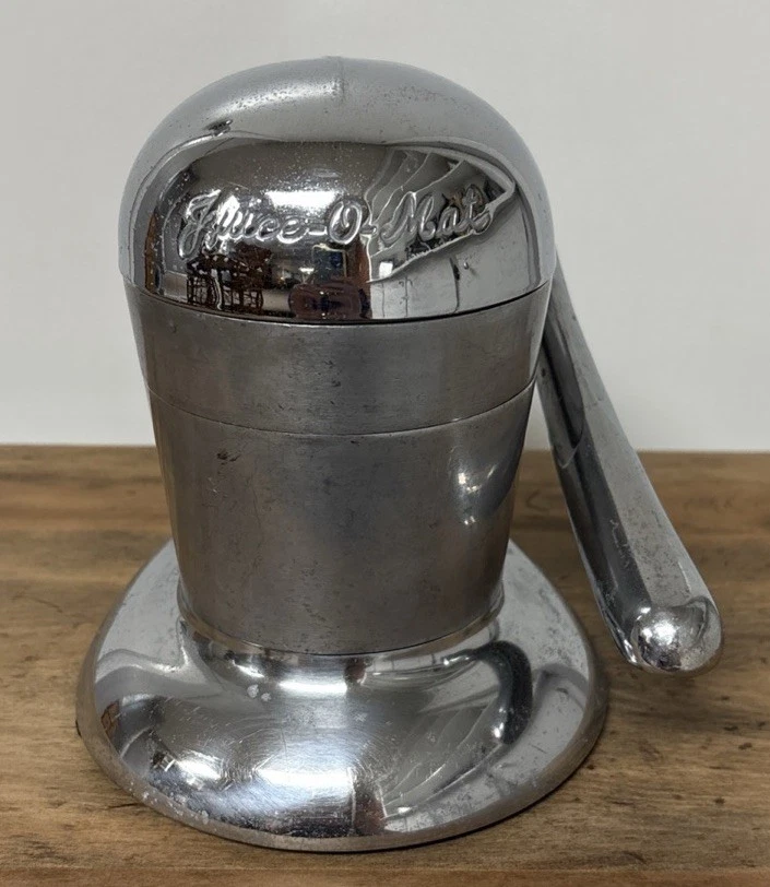 Vintage Rival Tilt Top Juice-O-Mat Manual Citrus Juicer NJ-848 USA 🇺🇸
Opens in a new window or tab