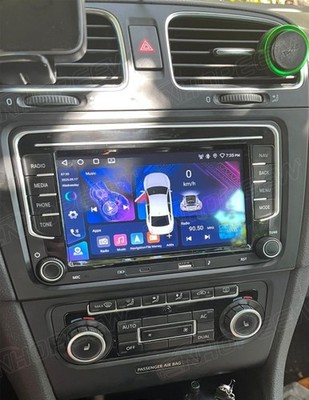 4+64G Android Autoradio Wi-Fi USB Type C für VW GOLF 5 6 Plus Polo Passat Touran