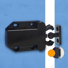 2Pcs Self Rebound Magnetic Cabinet Lock with Screws Push Self Locking Feature