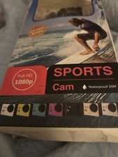 Small Waterproof Camera. Small 3x3 BOX IS CRUSHED . ALL PARTS ARE NEW INCLUDED