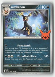 Umbreon 130/197 Trick or Trade BOOster 2024 Uncommon