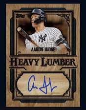 2025 TOPPS Series 1 Heavy Lumber Autograph-AARON JUDGE(ToppsMLB Bunt DigitaICard