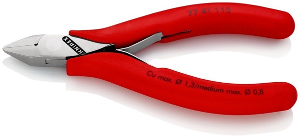 Knipex-Werk Elektronik-Seitenschneider 77 41 115 Seitenschneider-image