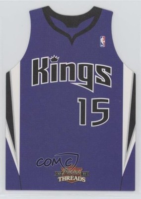 2010-11 Panini Threads Rookie Team Threads Away DeMarcus Cousins #9 d4k