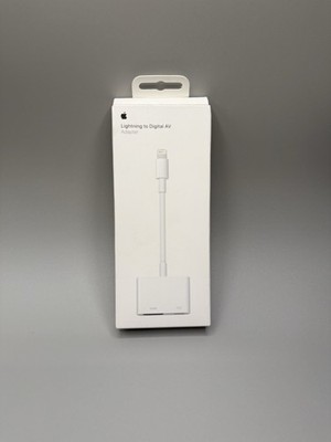 GENUINE Original Apple Lightning To Digital AV Adapter MW2P3AM/A A1438 White