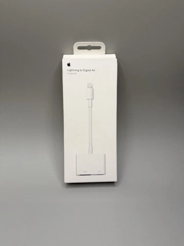 GENUINE Original Apple Lightning To Digital AV Adapter MW2P3AM/A A1438 White