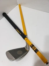 Momentus Indoor Heavy Golf practice Swing Trainer 40 oz 2 Pc Iron Grip RH 30"