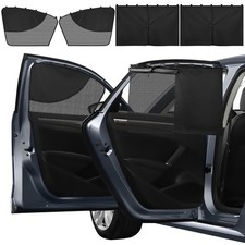 Car Window Sun Shade for Side 25"x19"x13", 4pcs Front  Back Windows