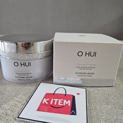 O HUI Extreme White Sleeping Mask 100ml Whitening Cream K-Beauty / Tracking