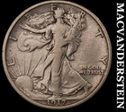 1917-D (rev) Walking Liberty Half Dollar - Scarce  Semi-key  Better Date  #K979