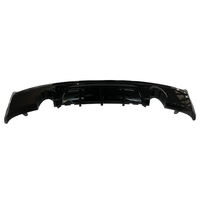 Heckansatz Diffusor Passend FüR BMW F22 Coupe F23 Cabrio M-Paket 2 Rohr
