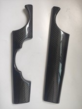 Abs Carbon Fiber Interior Dashboard Panel Strips For 09-14 Mini Cooper R55 R56