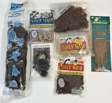 Lot of Doll Various Curly Hair Style Brown Blonde Crafting Replacement