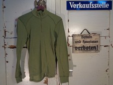 Orig. NL Armee Odlo Langarmshirt Zip Basic Funktionsunterw&auml;sche Thermo Gr. S NEU