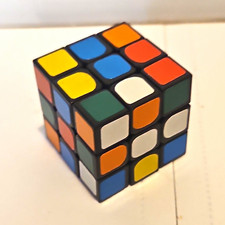Very Small 3x3x3 Cube/Twist Puzzle Strategy Brain Teaser, Multicolor Plastic