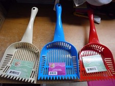 New  Cat Litter Scoop Red Blue and Irovy