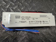 Lot Of 7 LPV-100-24  Mean Well LPV Series 100W 24V CV Mode Power Supply NIB