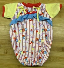 Vintage Cabbage Patch Kids Preemie bunting original CPK Bottle Rattle Baby