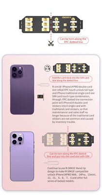 Carte De Déverrouillage R-SIM18 E-SIM Pour IPhone 12/13/14 Etc. - Compatible IOS 16 - Neuf
