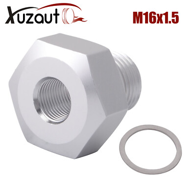LS Engine swap M16 1.5 to 1/8 NPT oil pressure sensor adapter for GM LS engines 