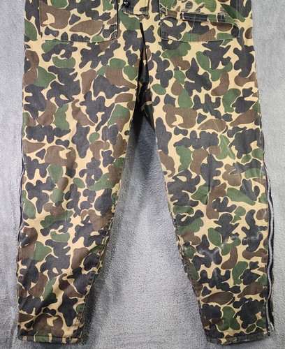 Monterey Club Coverall Mens Medium Camouflage Outdoor Hunting Made USA Vintage - Picture 7 of 14