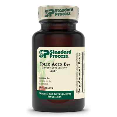 Standard Process - Folic Acid B12 - 180 Tablets