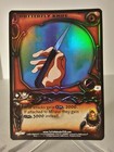 Yu Yu Hakusho TCG Butterfly Knife C87 Unlimited Single Rainbow Foil Gateway Card
