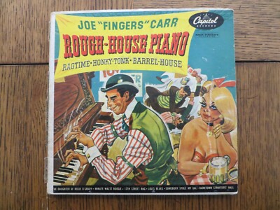 Joe Fingers Carr   Rough-House Piano - 1952 - Capitol Records EBF 345 2x7'' EP VG