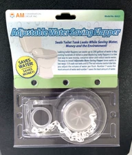 Adjustable Water Saving Flapper AM Conservation Group 7-Adjustable Volume