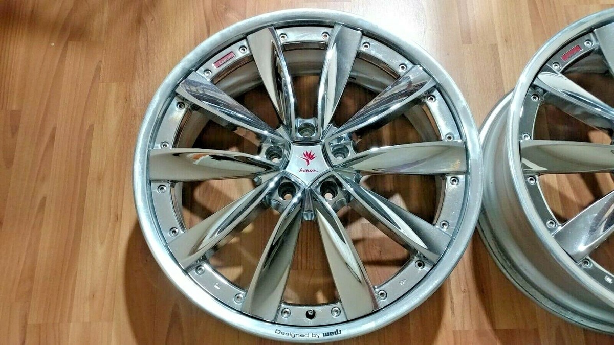 Rare JDM 20 inch Weds Kranze Chrishna Wheels 5X114.3 VIP Luxury