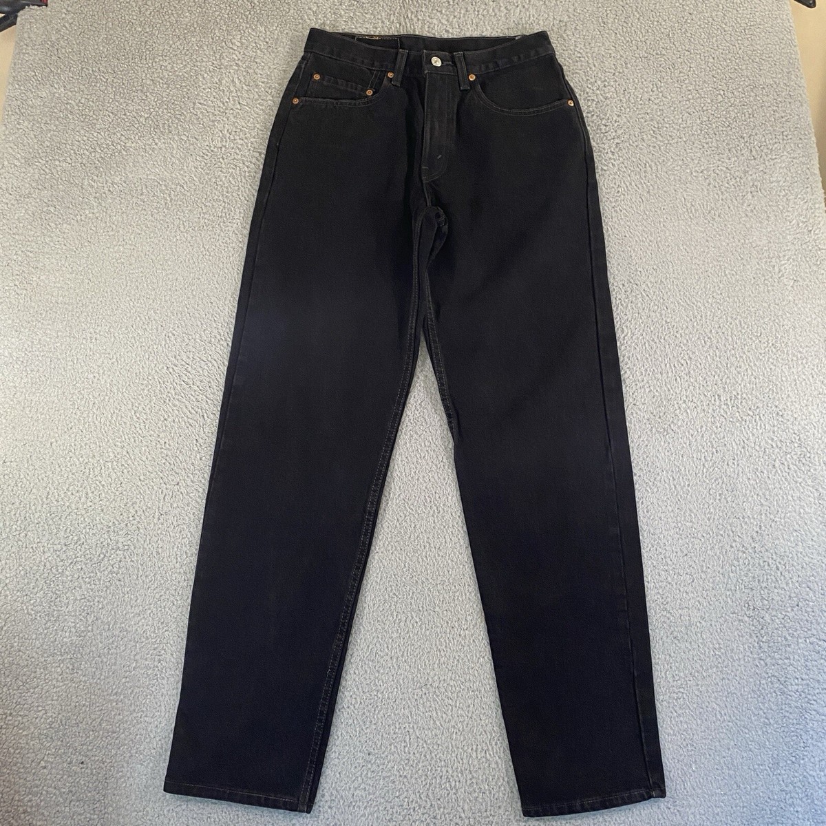 パンツ 90s Levi's 550 made in USA BLACK DENIM Vintage 90s Black Levi's 550 Made In USA Jeans - W34 L34