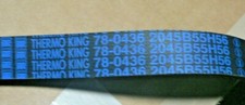 GENUINE THERMO KING V-BELT 78-0436 53" X 0.380" WIDTH CROSS-SECTIONAL SIZE 3V