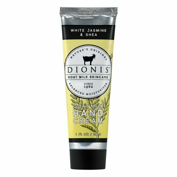 Dionis Goat Milk Hand Cream Lotion Mini in White Jasmine & Shea 1oz for