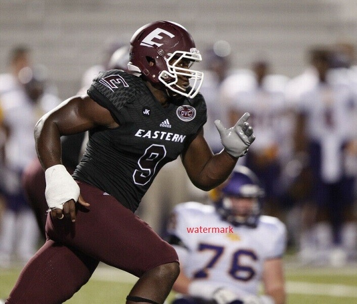 Noah Spence Eastern Kentucky Colonels Football Player 8 x 10 Glossy Photo 