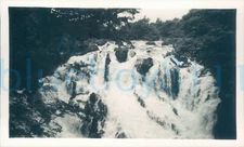 1954 photo North Wales Swallow Falls Bettws y Coed 4.5x2.7"
