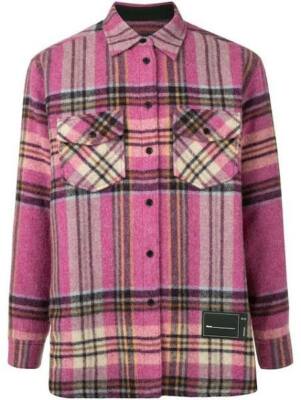 【イケメン】WE11DONE CHECKED POCKET SHIRT Genuine WE11DONE md check wool shirt new with tags SSENSE verified