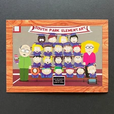 2000 South Park Elementary Postcard • Comedy Central • Cartman Stan Kyle Kenny