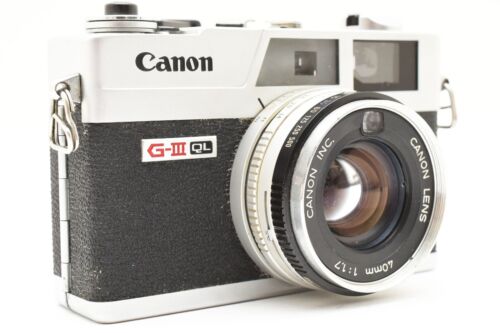 Canon Canonet QL17 GIII 35mm Rangefinder Film Camera "READ" w/Strap Japan 8928H - Picture 4 of 13