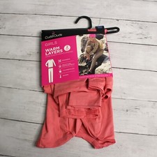 Cuddl Duds Girl's Base Layer Set Size XL 14 16 Long Sleeve Warm