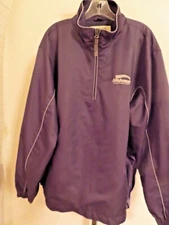 Half Zip Midwest Seed Genetics Jacket SZ M Windshirt Ag Embroidery Pullover