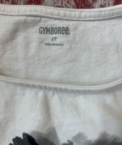GymboreeKittycaShirt Girls 5Tcotton Longsleevesoftblueeyesrhinestonecutefunmeow - Picture 3 of 5