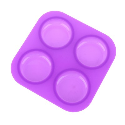 1Pc 4 Cavity Silicone Soap Mold DIY Handmade Craft Cake Decorating Tools Tra _cn