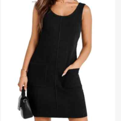 WIHOLL Summer Dresses for Women 2024 Casual Black Dress Graduation Short  Sundres | eBay