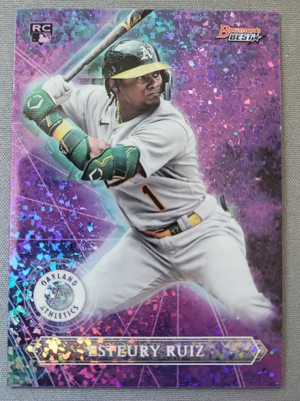 2023 Bowman's Best #AP-20 Astral Projections Esteury Ruiz RC Mini-Diamond SP