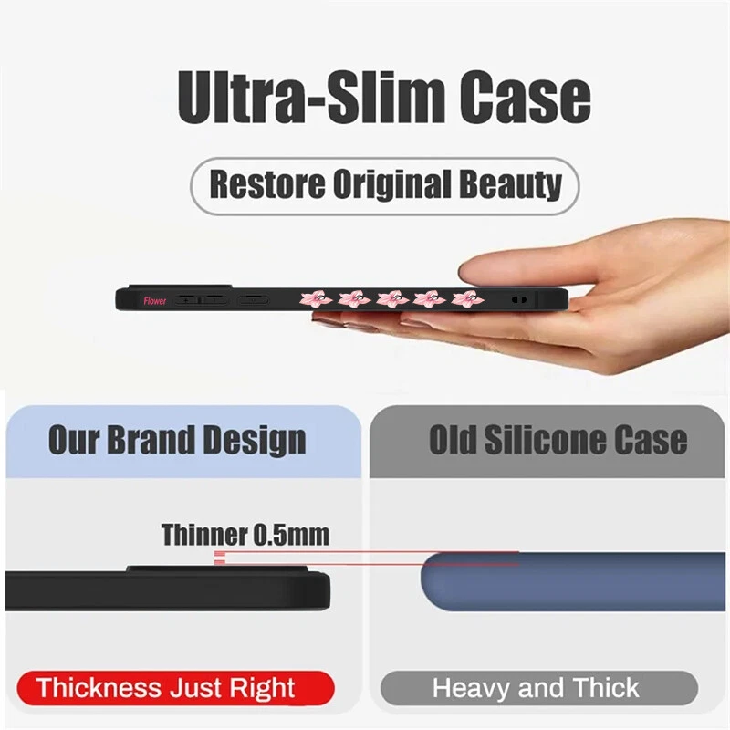 For Xiaomi Poco X6 F6 13T Redmi Note 13 12 11Pro Shockproof Butterfly Case Cover - Image 2 of 4