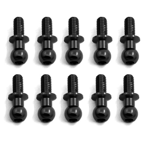 ALU M3 4.8MM BALL STUD 10PCS FOR 1/10 TAMIYA TT01 TT02 SAKURA D3 D4 D5 DRIFT CAR - Picture 8 of 9